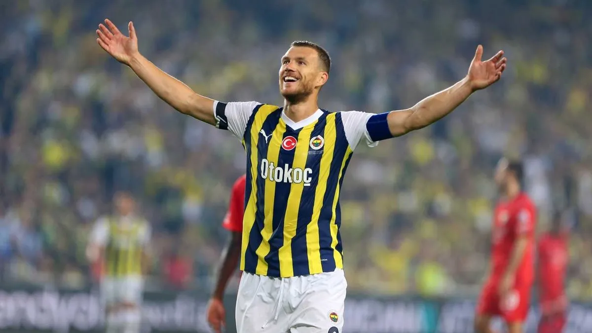 FENERBAHÇE HABERLERİ: Edin Dzeko alev alev