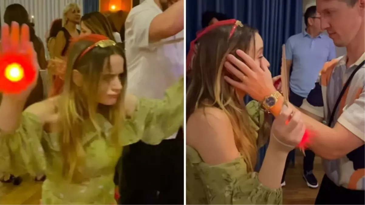ABD’li oyuncu Joey King’in kardeşi Türkiye’ye gelin geldi! Kına gecesinde hem oynadı hem ağladı
