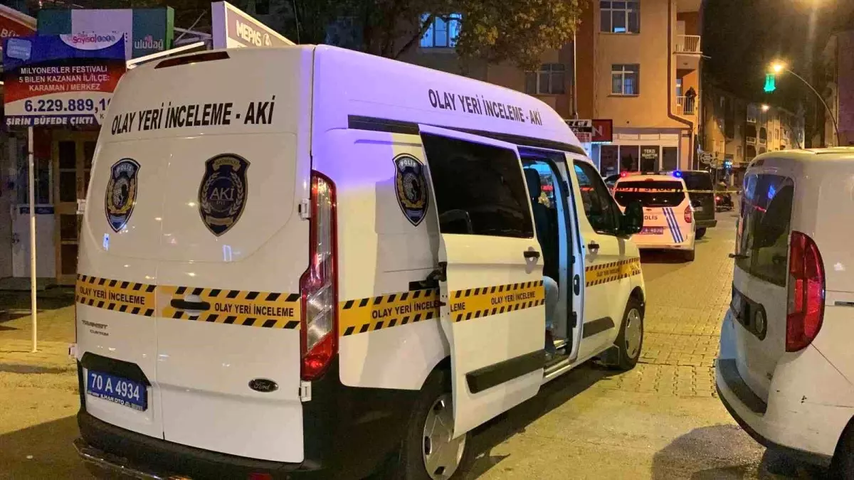 Karaman’da Silahlı Kavga: Bir Yaralı
