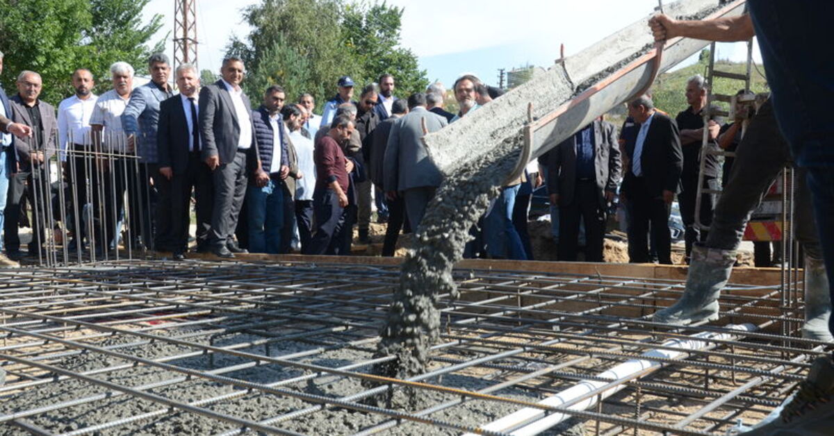 Sarıkamış’ta gasilhane binasının temeli atıldı