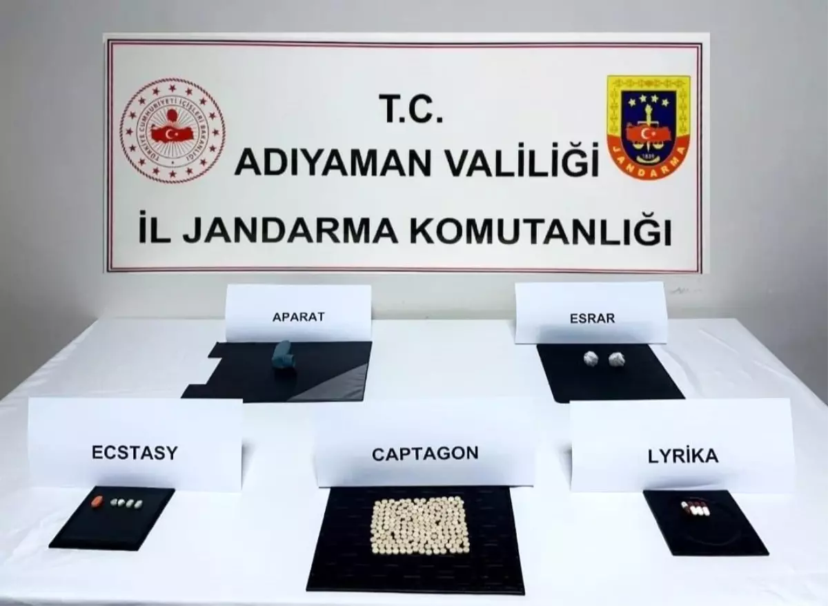 Adıyaman’da Uyuşturucu Operasyonu