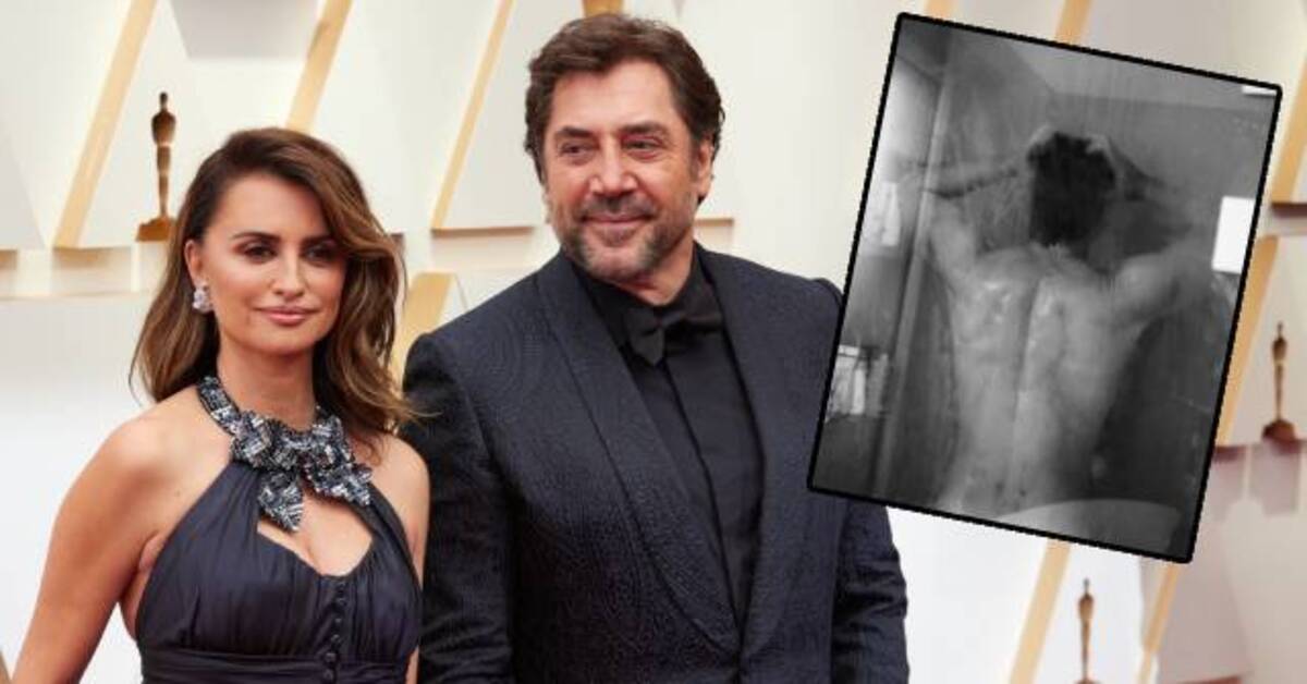 Penelope Cruz eşi Javier Bardem’in ev hallerinin fotoğraflarını çekti