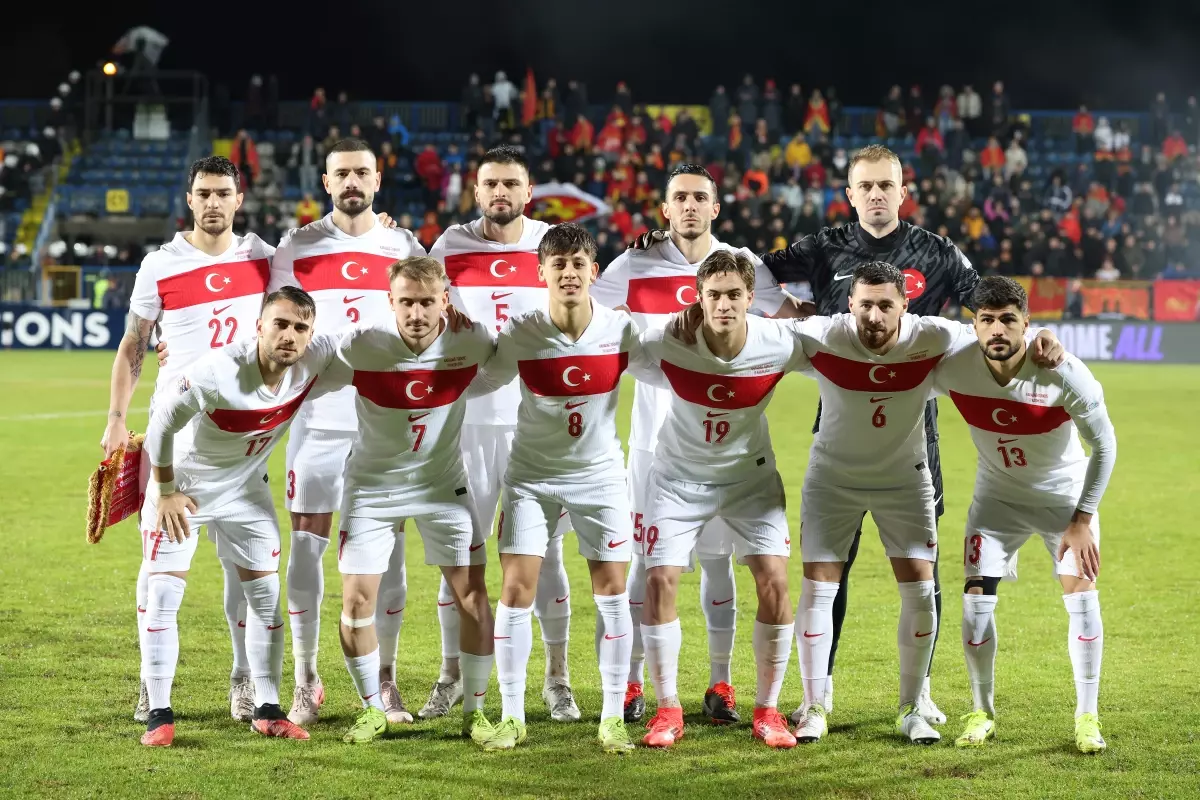 A Milli Takım, Karadağ’a 3-1 Mağlup Olup Play-Off’a Yükseldi