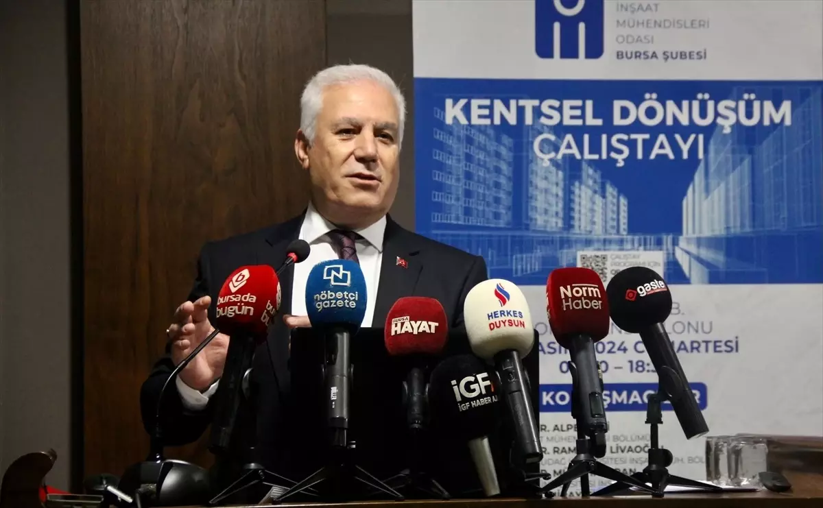 Kentsel Dönüşüm Çalıştayı Bursa’da Başladı