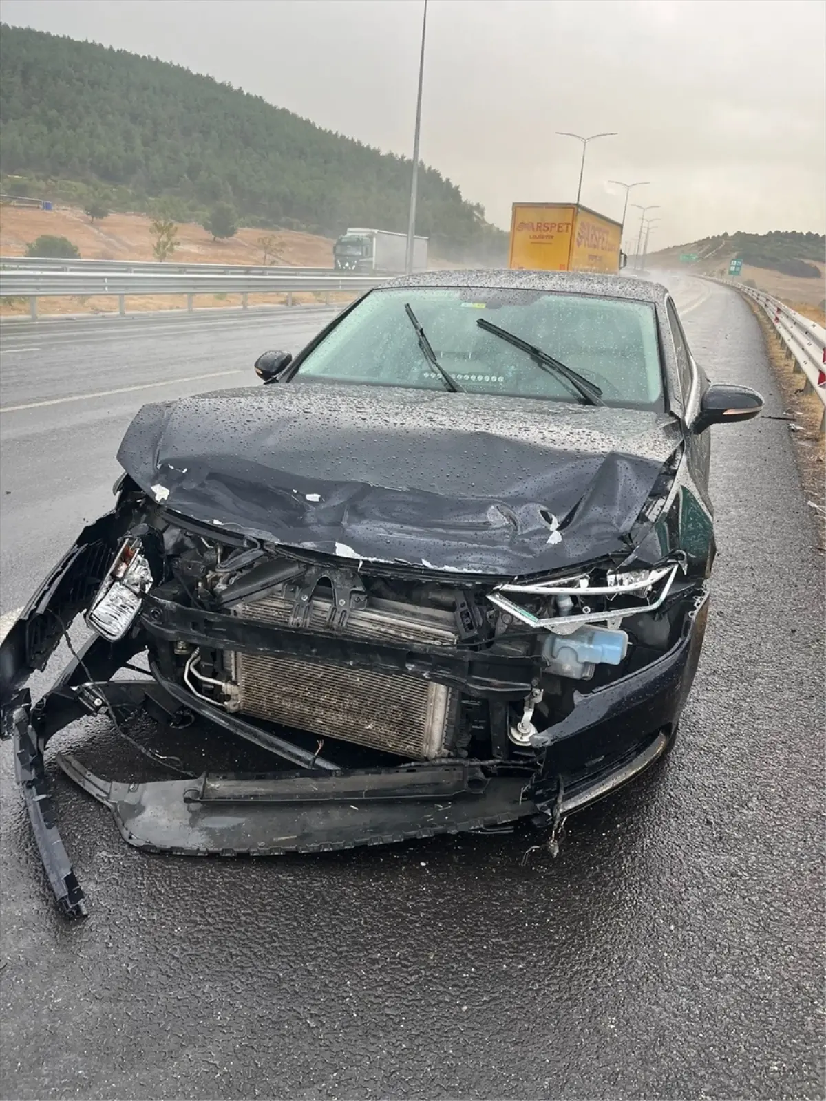 Kınık Belediye Başkanı Trafik Kazası Geçirdi