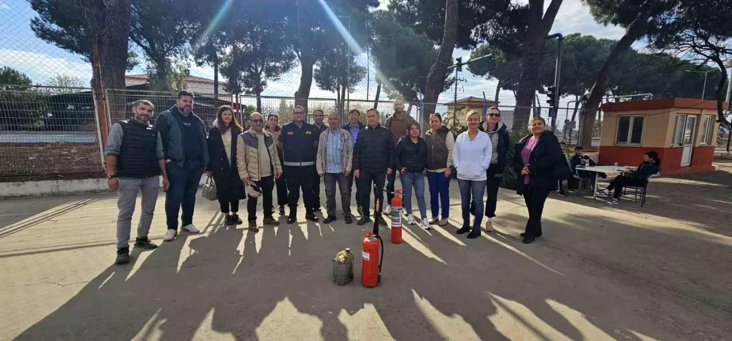 Öğrencilere İlk Yardım ve Yangın Tatbikatı