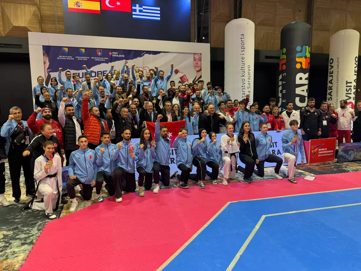 Türkiye, Avrupa Ümitler Taekwondo Şampiyonası’nda Şampiyon Oldu