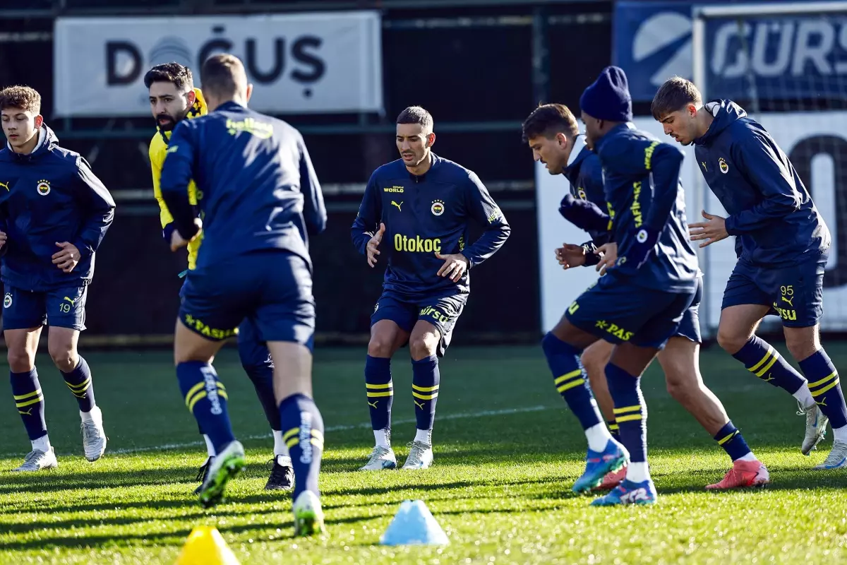 Fenerbahçe, Hatayspor Maçı Hazırlıklarına Devam Ediyor