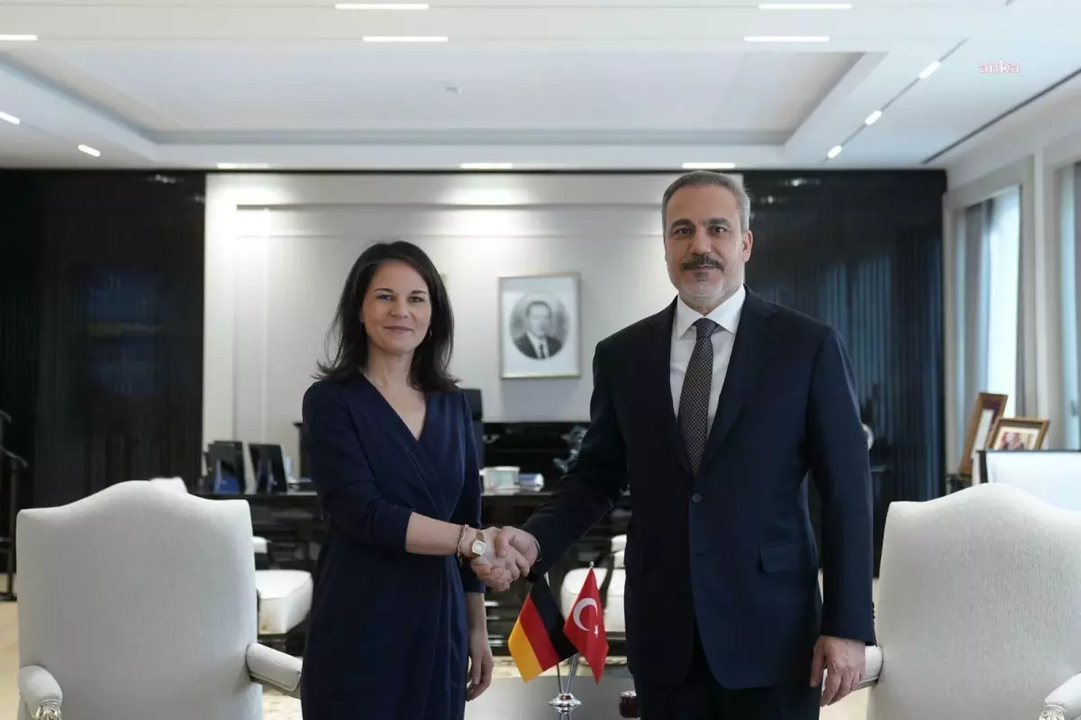 Fidan ve Baerbock: Suriye ve Terörle Mücadele Görüşmesi