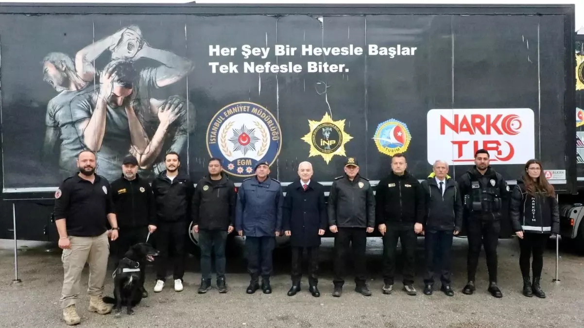 Narko Tırı Kırklareli’nde Bilgilendiriyor