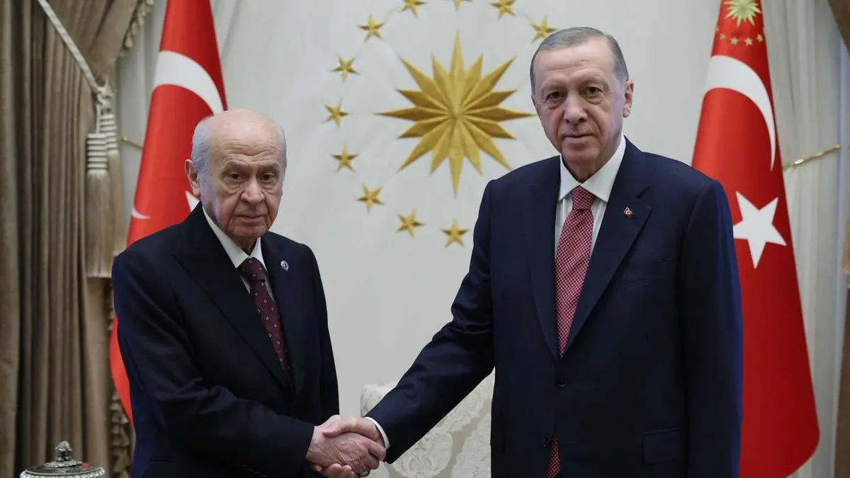 Başkan Recep Tayyip ErdoğanDevlet Bahçeli ile bir araya gelecek