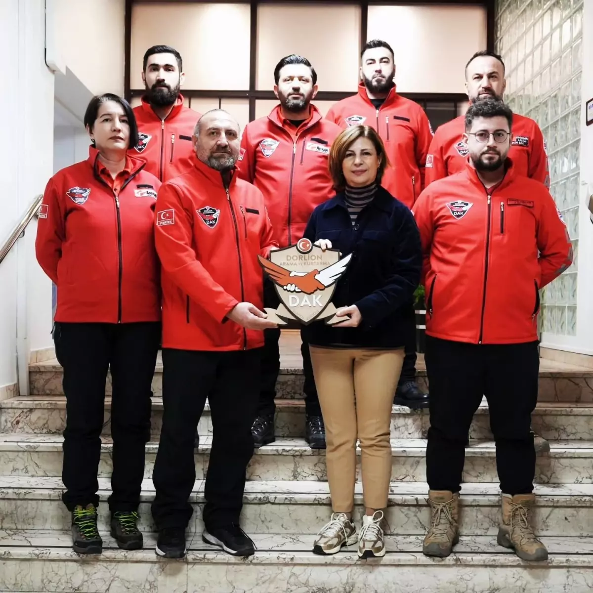 Dorlion Arama Kurtarma Derneği’nden Başkan Ünlüce’ye Ziyaret