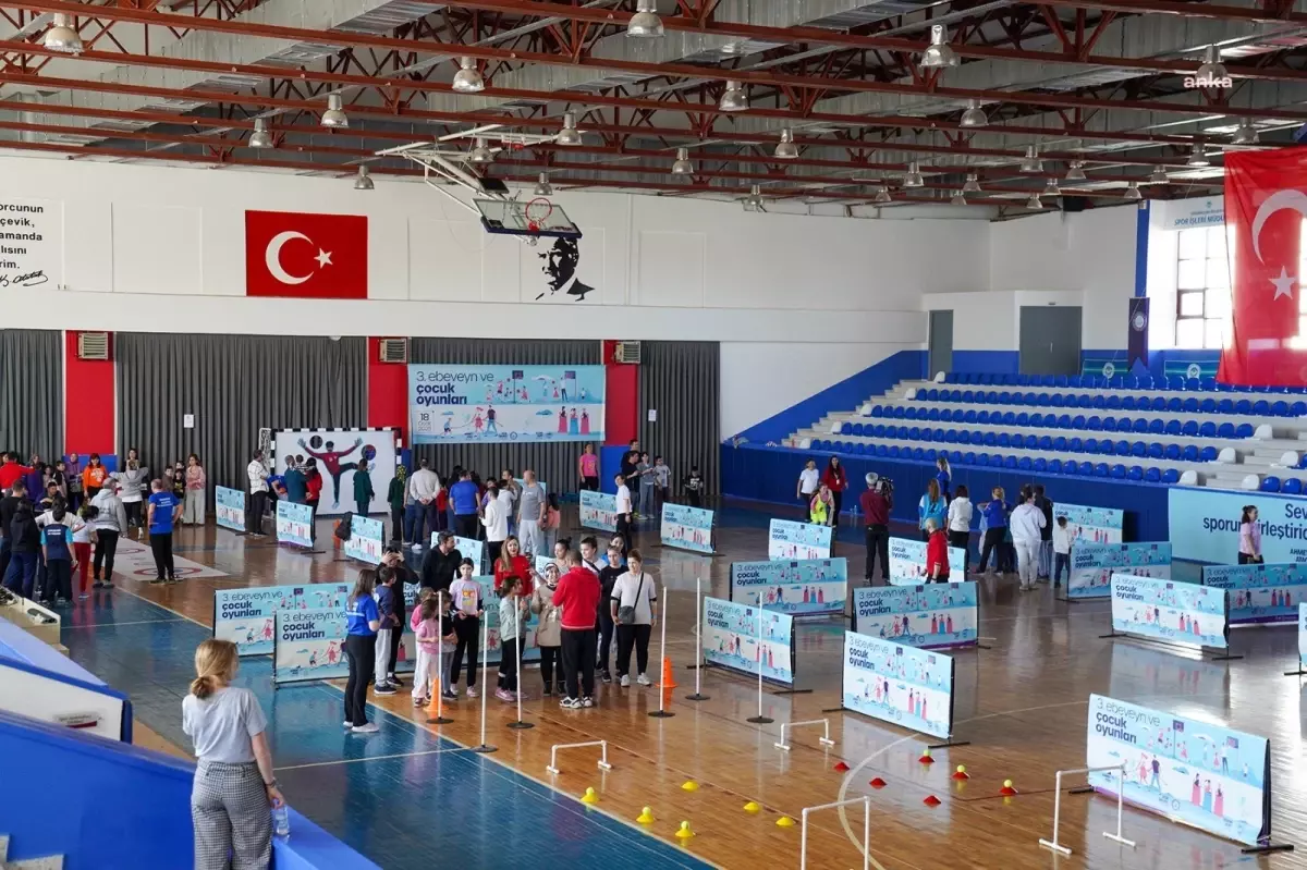 Eskişehir’de 3. Ebeveyn ve Çocuk Oyunları Etkinliği Renkli Görüntülere Sahne Oldu