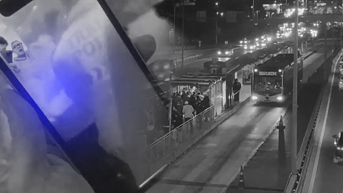 İstanbul-Bakırköymetrobüs durağında korku dolu dakikalar: Alkollü şahıs rastgele ateş açtı!