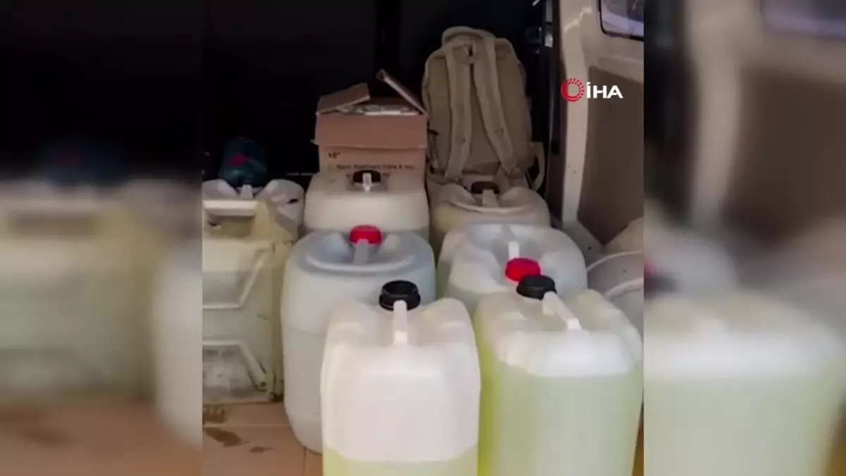 Kayseri’de 100 Litre Kaçak Akaryakıt Ele Ge geçirildi