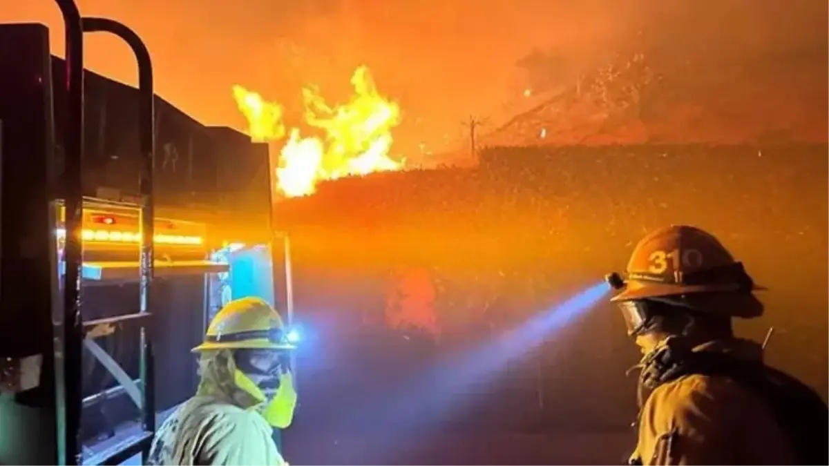 Los Angeles’ta Yangın Bölgesinde Yağma Operasyonları: 7 Gözaltı