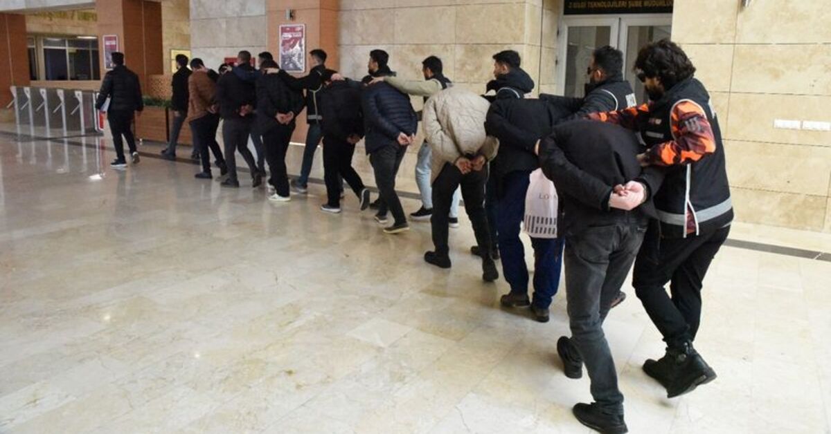 Antalya’da tefecilik operasyonu: 7 tutuklama