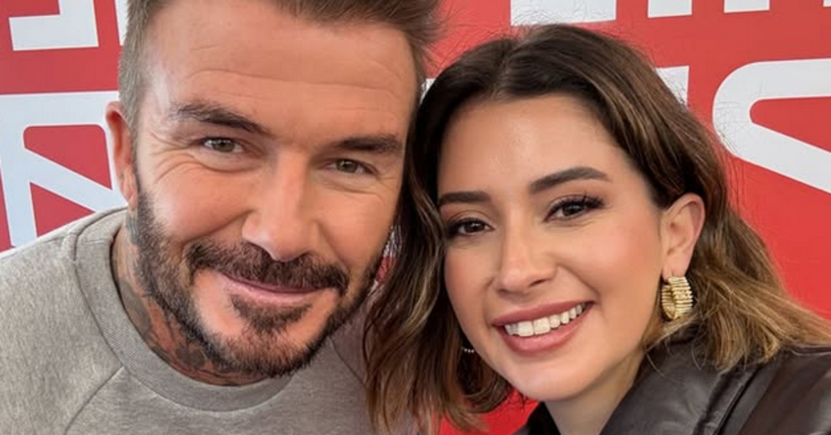 Buse Terim, David Beckham ile buluştu