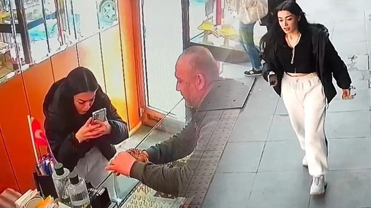 Kuyumcudan altın taç çalan kadın hırsızdan pes dedirten savunma: Sevgilim alamayınca çaldım!