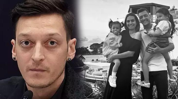Mesut Özil’den eşi ve kızlarıyla paylaşım!