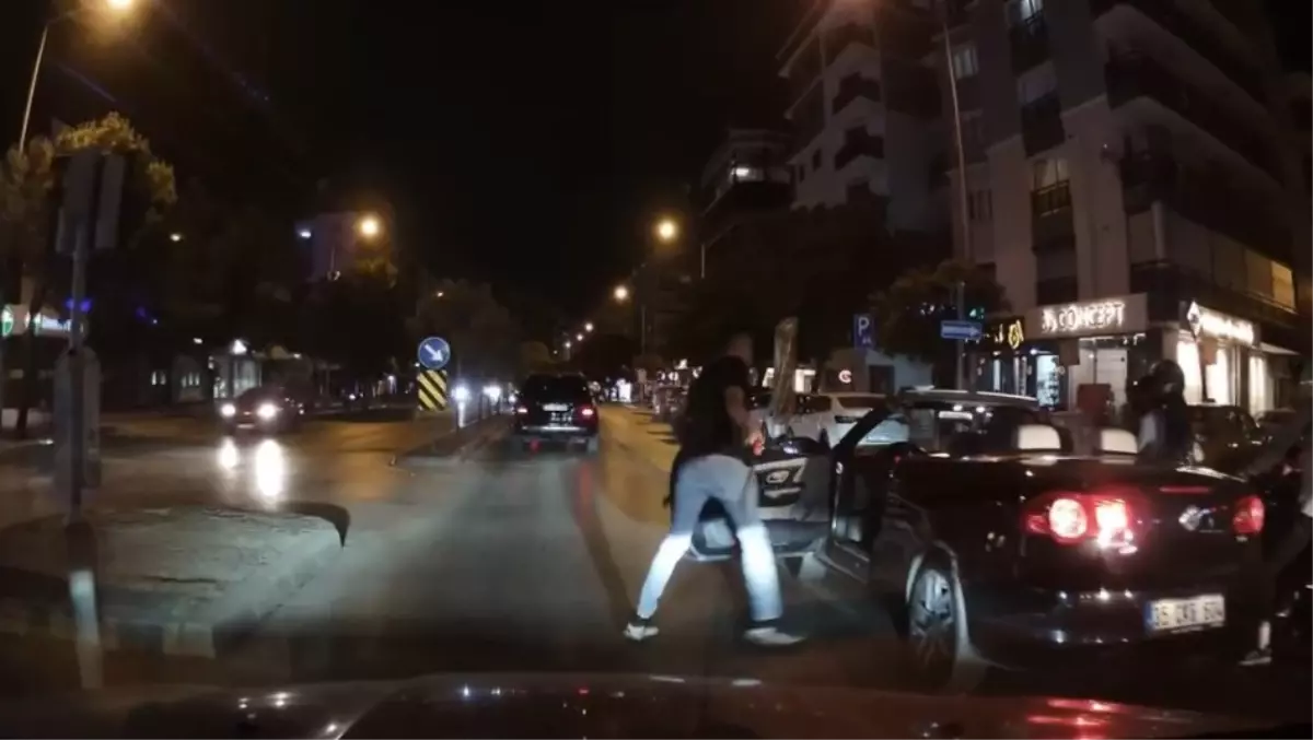 Trafik Tartışmasında Bıçaklı Tehdit